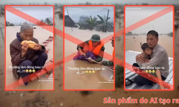 Khi thiên tai bị phủ kín bởi thông tin giả được tạo bởi AI