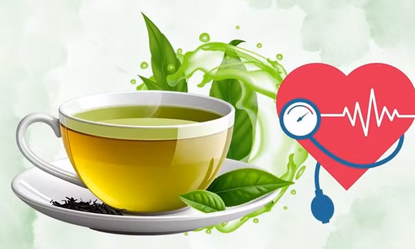 Trà xanh hỗ trợ kiểm soát triglyceride và bảo vệ tim mạch
