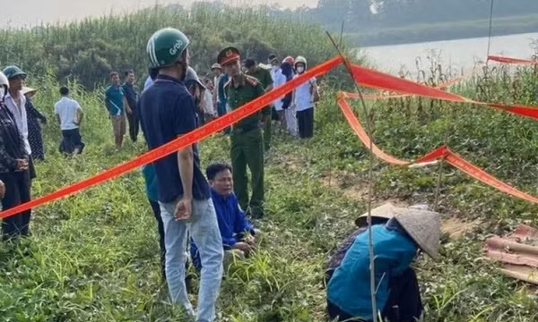 Đuối nước thương tâm trên sông Lô ở Phú Thọ, đã vớt thi thể 5 em học sinh