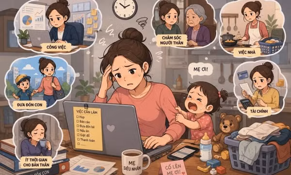 5 áp lực mà người mẹ phải đối mặt trong cuộc sống hiện đại