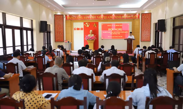Bình Liêu: Sơ kết 1 năm thực hiện mô hình chính quyền địa phương 2 cấp