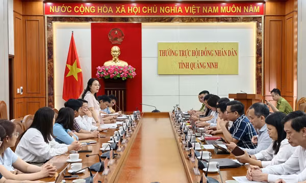 Đoàn công tác của tỉnh Lạng Sơn làm việc tại Quảng Ninh
