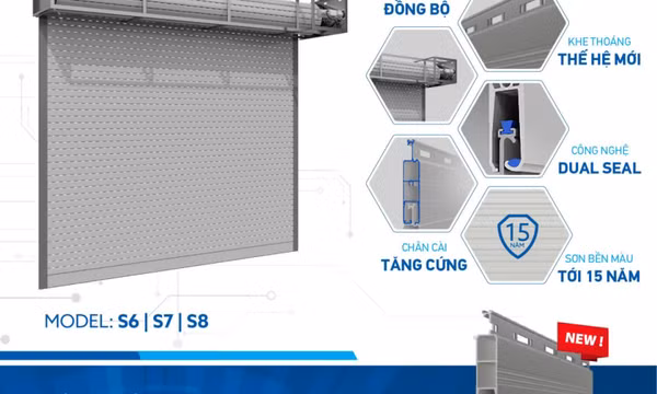 Đại lý cửa cuốn Austdoor chính hãng - Đức Tín Window 