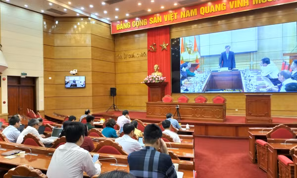 Hội nghị trực tuyến toàn quốc góp ý dự thảo Báo cáo sơ kết 5 năm thực hiện Nghị quyết số 18