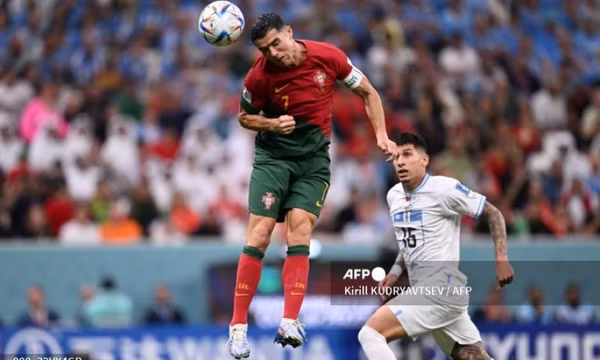 Ronaldo khẳng định đã ghi bàn vào lưới Uruguay