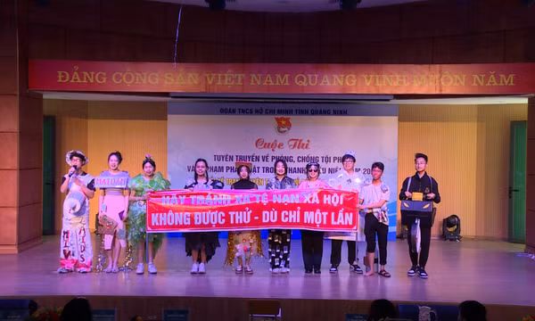 Cuộc thi Tuyên truyền về phòng, chống tội phạm và vi phạm pháp luật trong thanh, thiếu niên