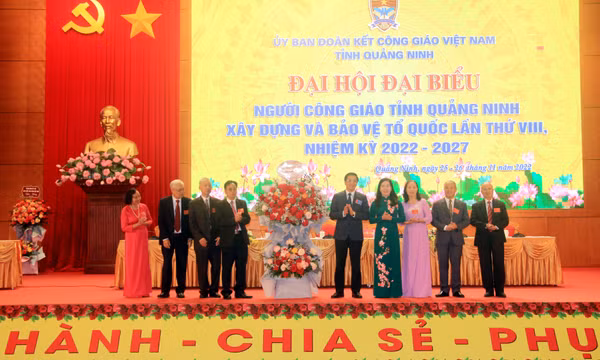 Đại hội Đại biểu người công giáo tỉnh Quảng Ninh xây dựng và bảo vệ Tổ quốc lần thứ VIII