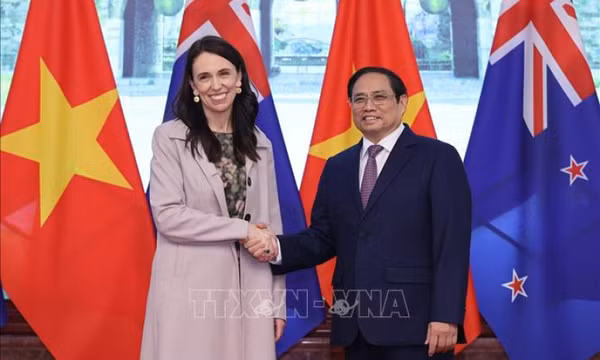 Thủ tướng New Zealand Jacinda Ardern kết thúc tốt đẹp chuyến thăm chính thức Việt Nam
