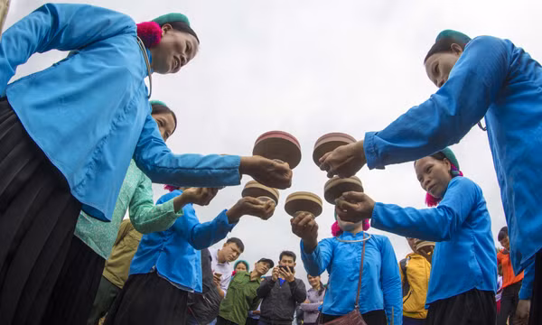 Xuân trên bản Sán Chỉ