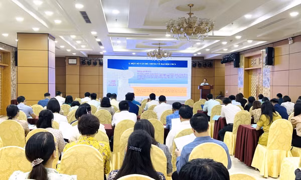 Công đoàn viên chức tỉnh tập huấn Đại hội công đoàn cơ sở