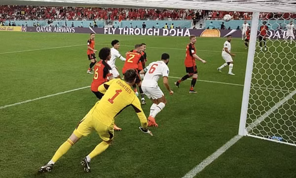 Bỉ thua trắng Morocco ở World Cup 2022