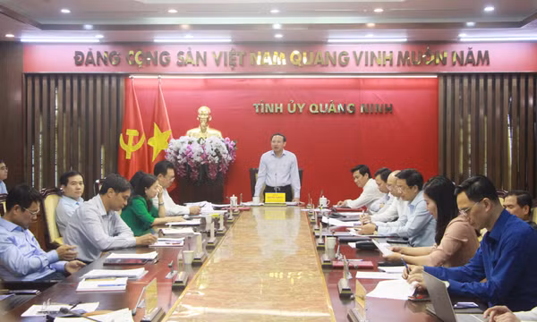Giao ban Thường trực Tỉnh ủy