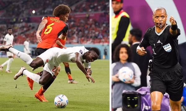 Trọng tài châu Phi bị nghi ngờ dàn xếp tỷ số ở trận Bỉ vs Canada