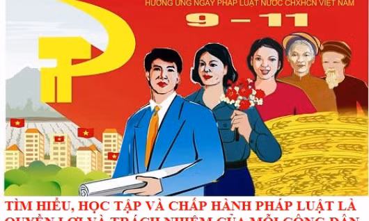 Hưởng ứng ngày Pháp luật Việt Nam