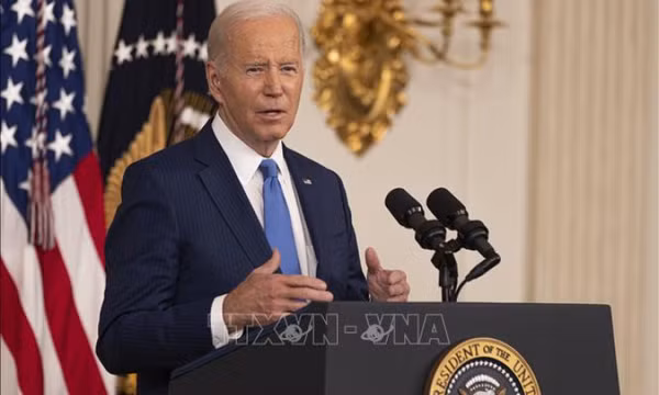 Tổng thống Mỹ Joe Biden chúc mừng đảng Cộng hòa giành đa số tại Hạ viện