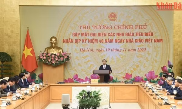 Tất cả vì sự nghiệp giáo dục, vì học sinh thân yêu, vì đất nước phát triển hùng cường, thịnh vượng
