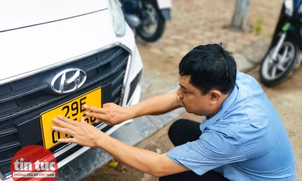 Thí điểm đấu giá biển số xe ô tô từ 1/7/2023