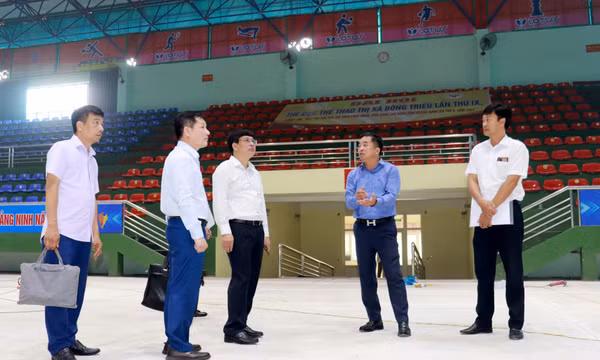 Kiểm tra công tác chuẩn bị Đại hội Thể thao toàn quốc 2022