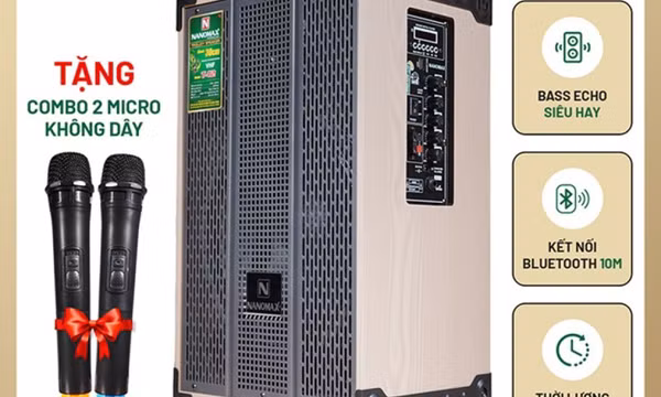 Loa kéo Nanomax – Thiết bị âm thanh phải có cho mọi nhà