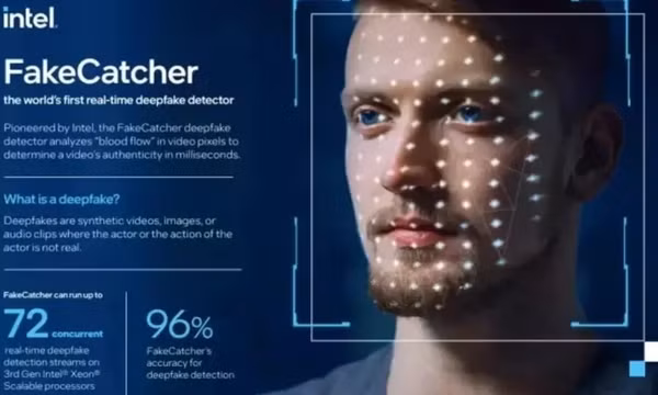 Intel có công nghệ phát hiện video deepfake giả mạo chính xác tới 96%