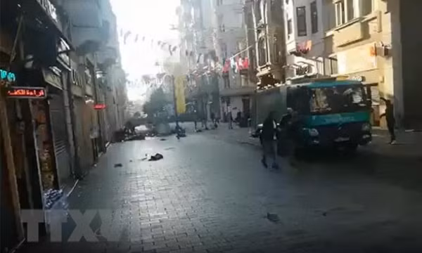 Vụ nổ ở thành phố Istanbul: Xác nhận hơn 40 người thương vong