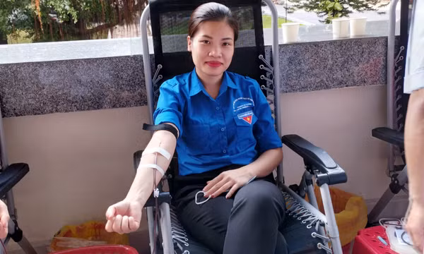 Nữ thủ lĩnh Đoàn 34 lần hiến máu