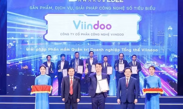 Viindoo nhận Giải thưởng Chuyển đổi số Việt Nam 2022