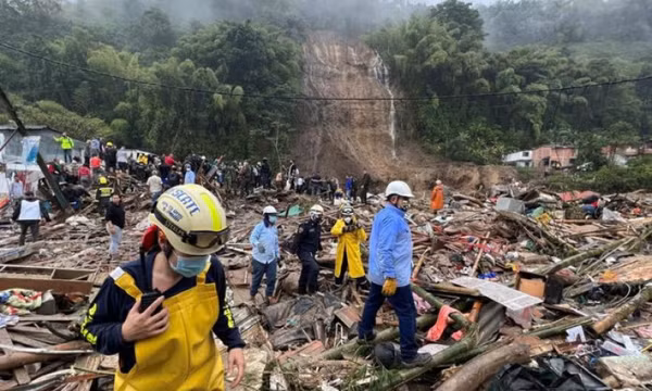 Colombia ban bố tình trạng thảm họa trên toàn quốc do mưa lớn