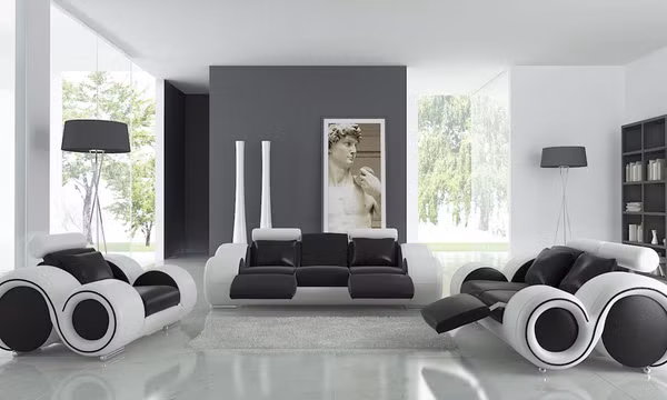 Nhà hiện đại và sang trọng với những gam màu tinh tế