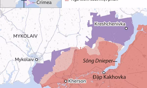 Nga tuyên bố rút quân khỏi thành phố Kherson
