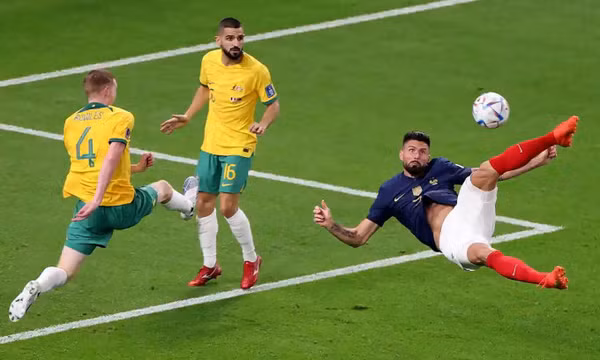 Pháp vùi dập Australia ở World Cup