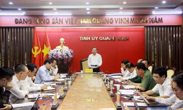 Giao ban công tác nội chính, phòng chống tham nhũng, tiêu cực, cải cách tư pháp