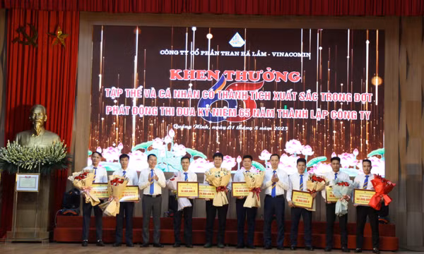 Công ty CP Than Hà Lầm kỷ niệm 65 năm thành lập