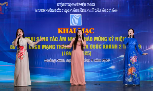Khai mạc Trại sáng tác âm nhạc Quảng Ninh năm 2025