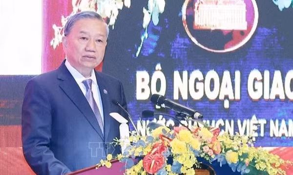 Tổng Bí thư Tô Lâm: Ngoại giao Việt Nam tiên phong kết nối hợp tác, không ngừng nâng cao vị thế đất nước