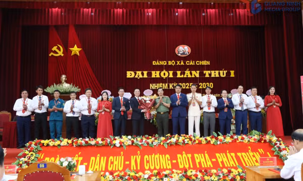 Đại hội Đảng bộ xã Cái Chiên lần thứ I, nhiệm kỳ 2025-2030