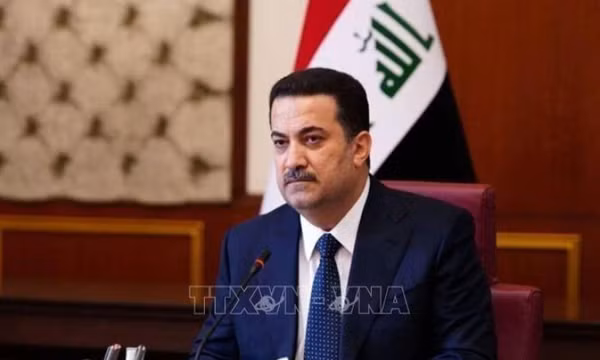 Lãnh đạo Iraq và Pháp điện đàm về tăng cường hợp tác song phương