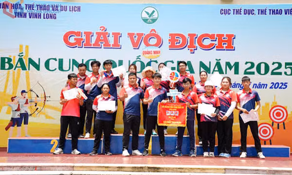 Để có thêm nhiều "mùa vàng" với bắn cung Quảng Ninh 