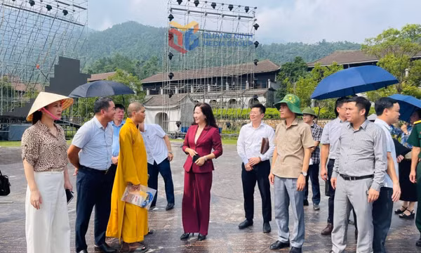 Sẵn sàng cho chương trình nghệ thuật đặc biệt công bố Di sản thế giới Quần thể Yên Tử - Vĩnh Nghiêm - Côn Sơn, Kiếp Bạc