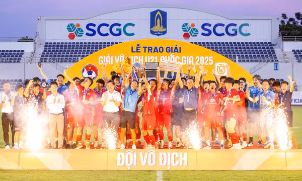 PVF lên ngôi vô địch Giải U21 Quốc gia 2025