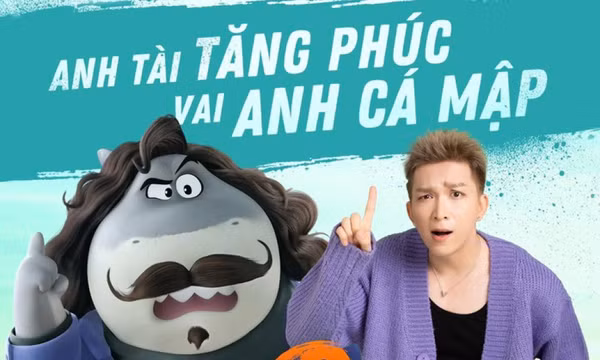 "Anh tài" Tăng Phúc hóa Cá Mập hài hước