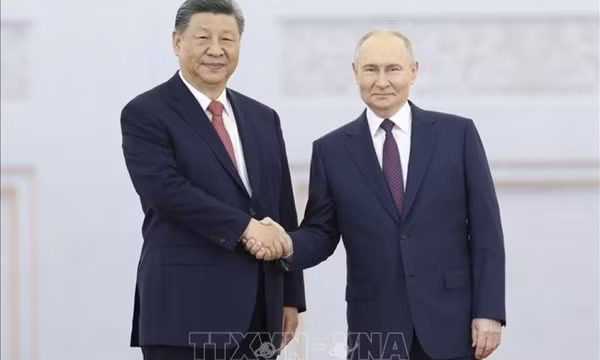 Tổng thống V. Putin: Quan hệ Nga - Trung là nhân tố góp phần ổn định toàn cầu