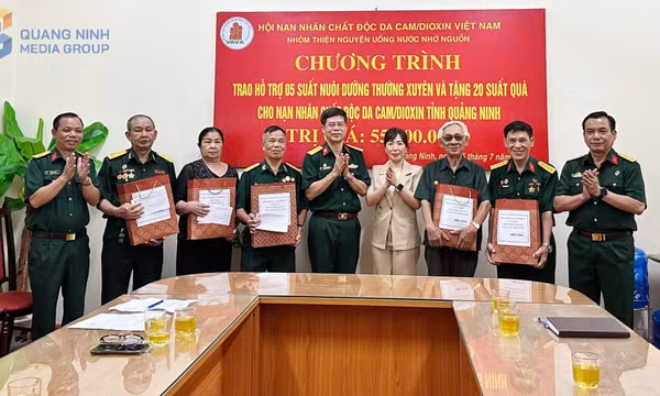 Chung tay xoa dịu nỗi đau da cam