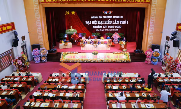 Đại hội đại biểu Đảng bộ phường Uông Bí lần thứ I, nhiệm kỳ 2025-2030, tháng 8-2025