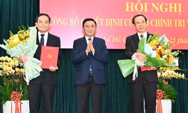 Đồng chí Trần Lưu Quang làm Bí thư Thành ủy TPHCM