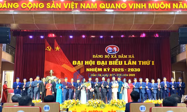Đại hội đại biểu Đảng bộ xã Đầm Hà lần thứ I, nhiệm kỳ 2025-2030, tháng 8-2025