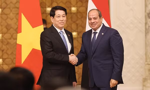 Tuyên bố chung về việc nâng cấp quan hệ lên Đối tác toàn diện giữa Việt Nam và Ai Cập