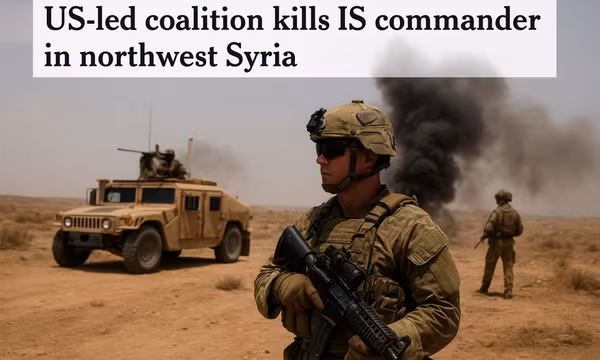 Liên quân do Mỹ dẫn đầu tiêu diệt chỉ huy của IS tại Tây Bắc Syria
