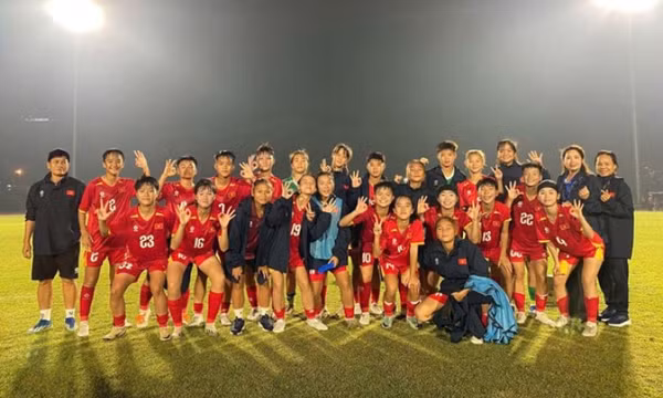 U16 nữ Việt Nam thắng đậm U16 Campuchia trận ra quân giải U16 Đông Nam Á