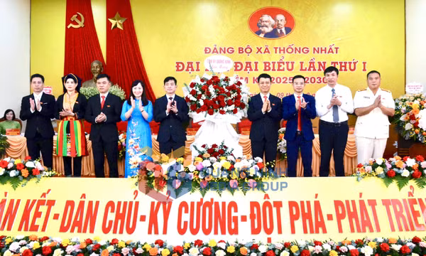 Đại hội đại biểu Đảng bộ xã Thống Nhất lần thứ I, nhiệm kỳ 2025-2030, tháng 8-2025